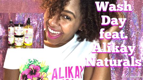 Wash Day With Alikay Naturals Wash And Go On Fine 4a Low Porosity Natural Hair Youtube