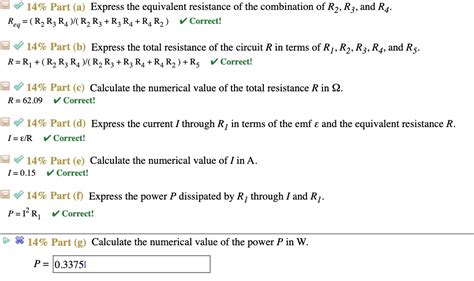 149 Part A Express The Equivalent Resistance Of The Combination Of Rz