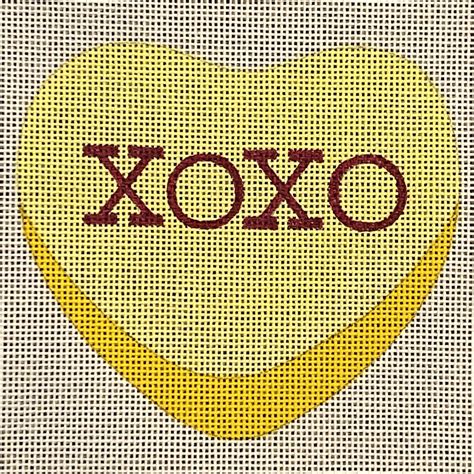 Candy Heart Xoxo From All About Stitching