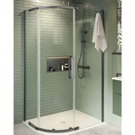 Crosswater Asura Slate X Offset Shower Quadrant Sanctuary