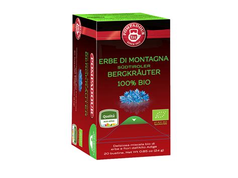 Infuso Premium BIO Erbe di Montagna - Pompadour