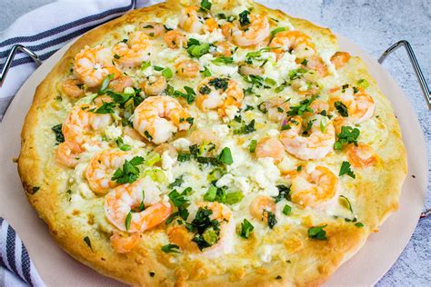 Shrimp Scampi Pizza - Cook What You Love