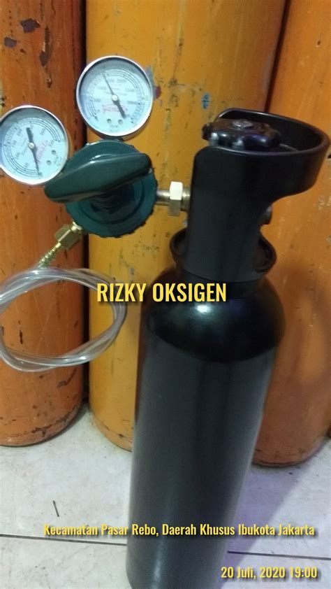 Tabung Gas Oksigen Oksigen Packing Ikan Tabung Oxygen Jakarta