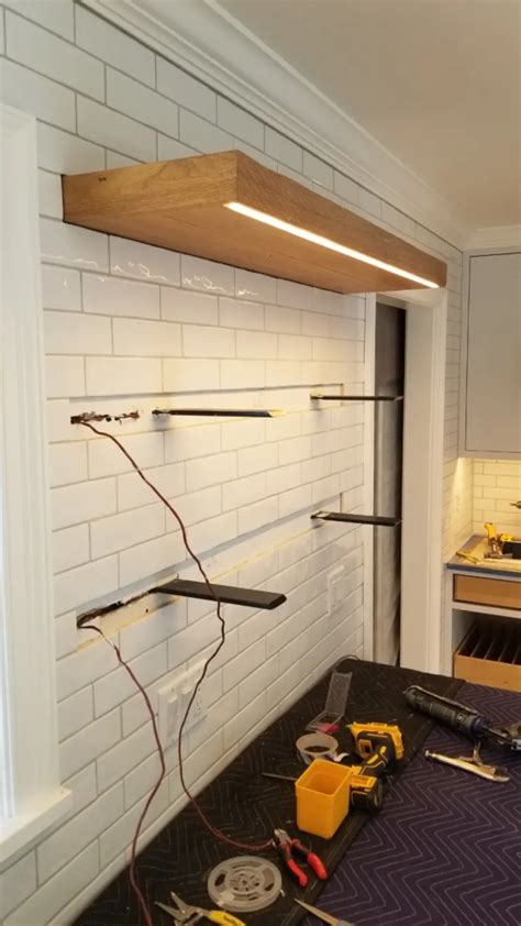 Heavy-Duty Hidden Shelf Brackets - Hidden Floating Shelf Brackets | Floating shelves with lights ...