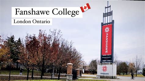 FANSHAWE COLLEGE In 10 Minutes Campus Tour Residence Study Food