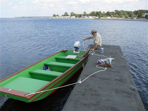 Homemade Plywood Jon Boat