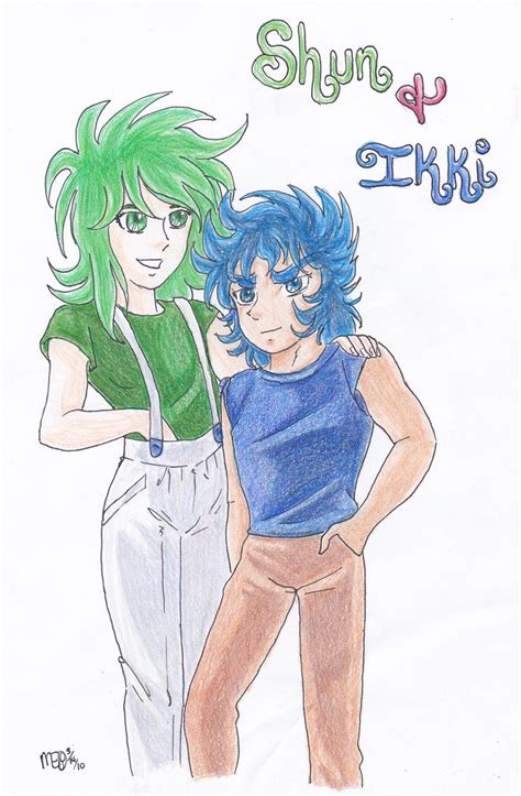 Shun And Ikki By Kiokibrooke On Deviantart