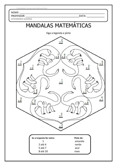 Mandalas Matem Ticas Ano Em Pdf