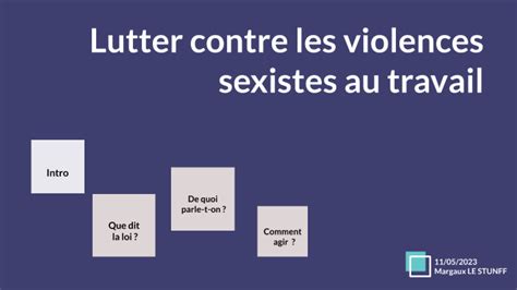 Lutter Contre Le Sexisme Au Travail By M I Prévention