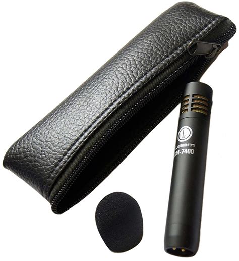 Leem LCM-7400 Condenser Microphone with Windscreen & Carry Pouch - Leem ...
