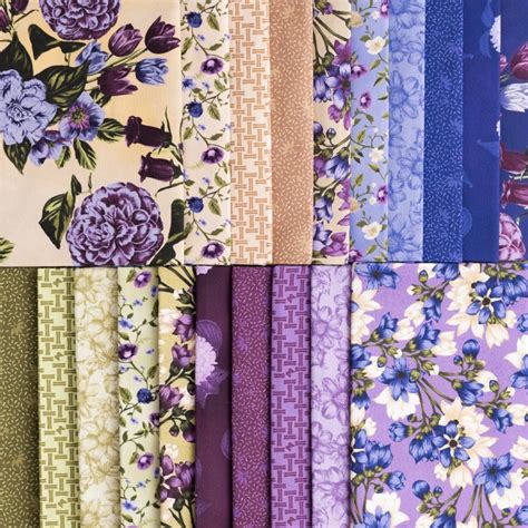 True Fabrics Wildflowers Precut Fabric Etsy