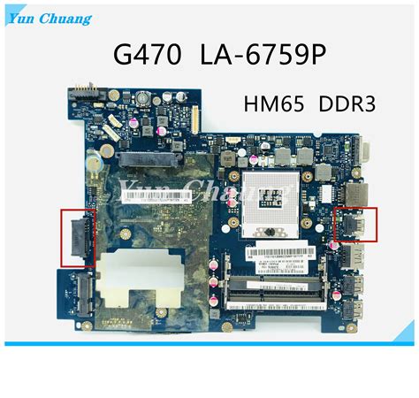 Piwg La P Mainboard For Lenovo Ideapad G Laptop Motherboard