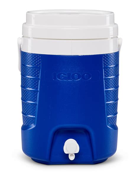 Igloo 2 Gallon Sport Beverage Jug With Hooks Blue