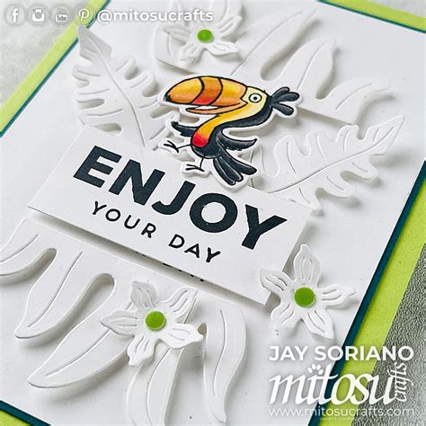 Enjoy Marvelous Jungle Pals Cards SAB24 Mitosu Crafts