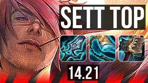 Sett Vs Darius Top Solo Kills Kr Diamond Youtube