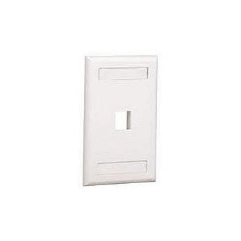 Panduit Placa Vertical NK1FIWY 1 Ventana Blanco