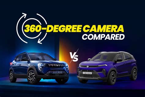 Watch Mahindra XUV 3XO Vs Tata Nexon 360 Degree Camera Comparison