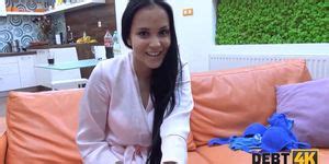 DEBT K Chick Has No Cash To Pay For Rent So She Offers Sex To Collector Tnaflix