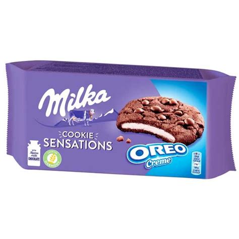 Kjøp Milka Cookie Sensations Oreo Creme 156g Hos Coopers Candy