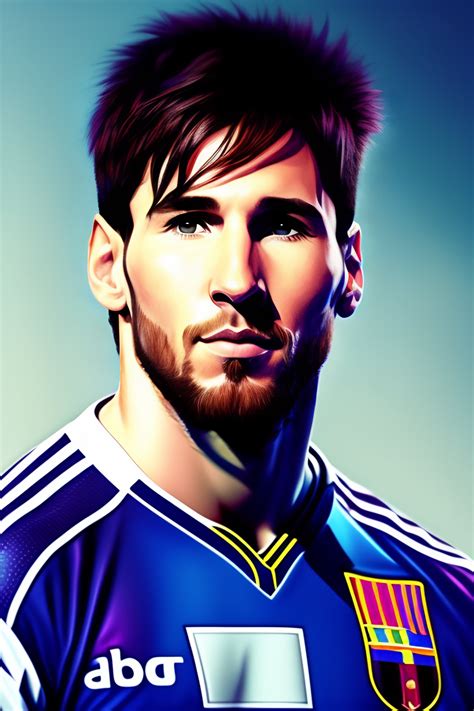 Lexica Portrait Of Lionel Messi Anime