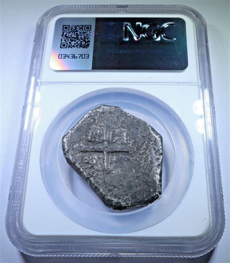 Ngc Vliegenthart Shipwreck 1732 Mexico Silver 8 Reales 1700s Spanish