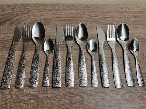 KLM Business Class Marcel Wanders Cutlery Set 12 Set For Three