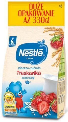 Nestle Kaszka Mleczno Ry Owa Truskawka Dla Niemowl T Po Miesi Cu G