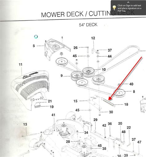 Husqvarna 42 Inch Mower Deck Diagram