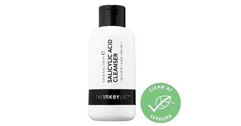 The INKEY List Salicylic Acid Acne + Pore Cleanser | The Inkey List Succinic Acid Acne Treatment ...