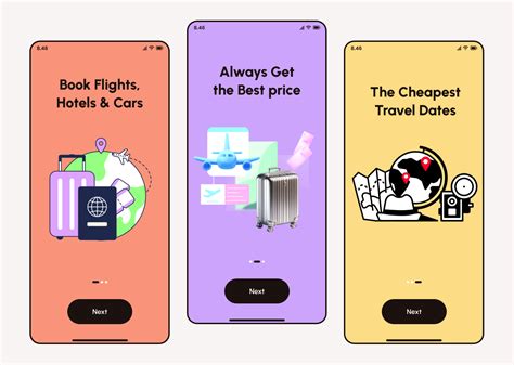 Travel Onboarding App Screens By Aun Khan On Dribbble