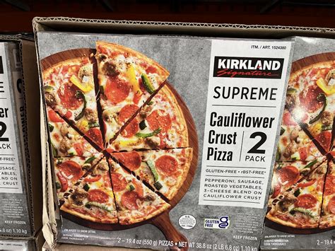 Kirkland Cauliflower Pizza Cooking Instructions (Costco Supreme)