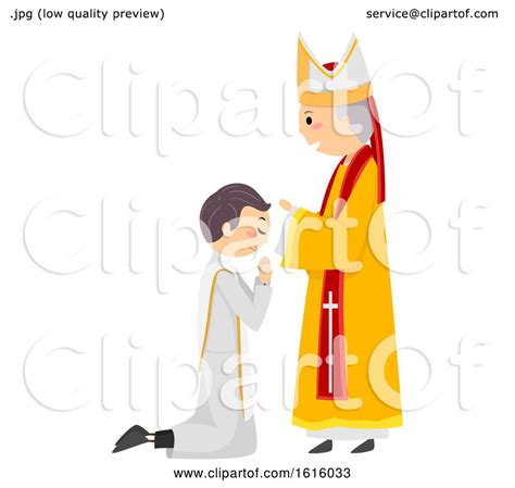 Stickman Priest Ordination Illustration by BNP Design Studio #1616033