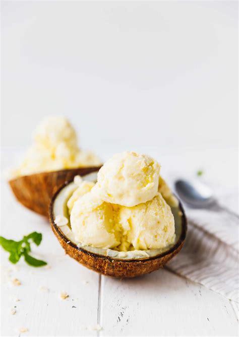 Pineapple Coconut Ice Cream Cooking Lsl