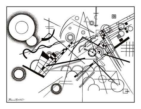 Dibujos De Kandinsky Para Colorear Vsun