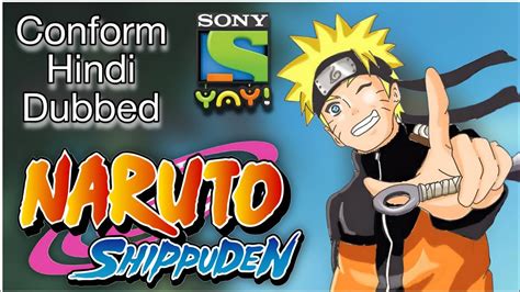 Naruto Update Naruto Hindi Episodes On Sony Yay Naruto Shippuden