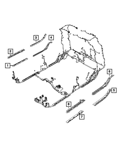 Wiring Body And Accessories For 2020 Ram 1500 Mopar Estore