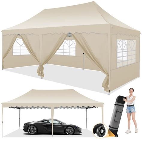 Tonnelle Pliante X Barnum Pavillon De Jardin Impermeable Avec C T S