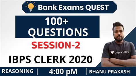 100 Questions For Practice Session 2 Reasoning Target Ibpsrrb