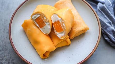 [no Music] Hong Kong Style Mango Crepes Mango Pancake Youtube