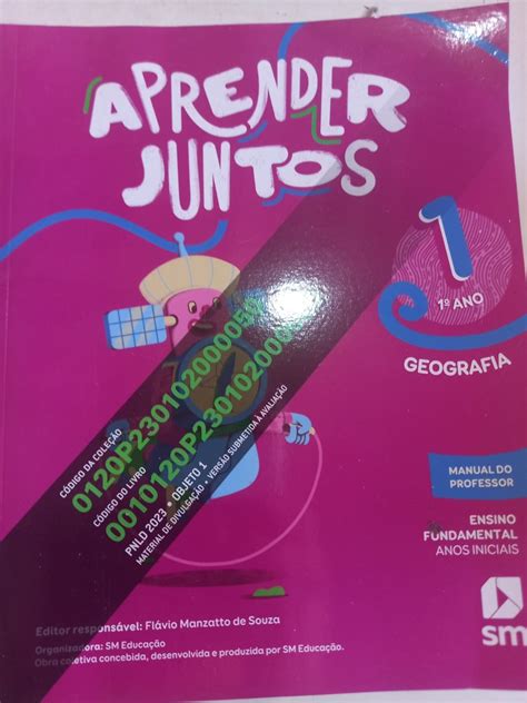 Aprender Juntos Geografia 1 Ano Bncc Obra Coletiva Livro Usado