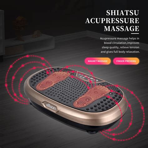 EILISON 3D Vibration Plate Exercise Machine Seat - Whole Body Workout