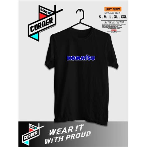 Jual Kapake Concept Original Kaos Distro Komatsu Perusahaan Jepang