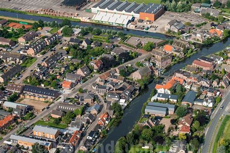 Hollandluchtfoto Nieuwerbrug Luchtfoto Met De Oude Rijn