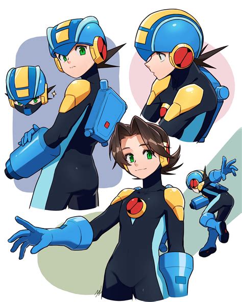 Hikari Saito Rockman Exe Image By Drawingddoom Zerochan