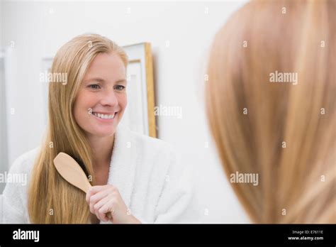 Brushing Blonde Hair Hi Res Stock Photography And Images Alamy