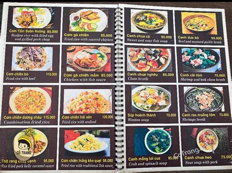 Cơm Linh Hội An Nhà Hàng Đặc Sản Hội An Siêu Ngon Menu Review