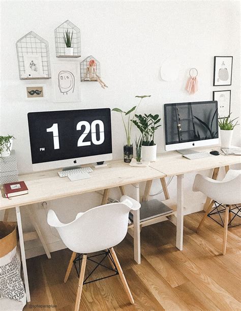 Mesa escritorio pequeño de madera con caballete natural GLAM Astideco