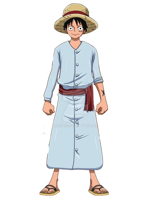 Monkey D Luffy Alabasta Luffy Roupa Azul Desenhos De Anime