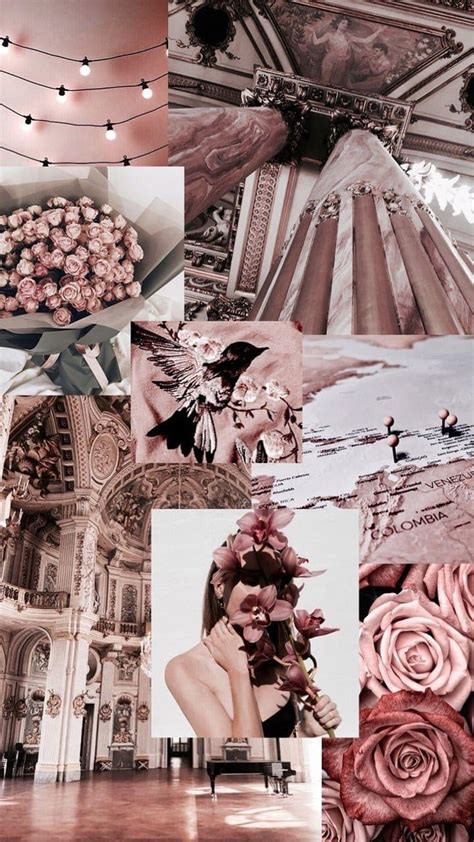 Roses Aesthetic Collages Gucci Rose Gold Aesthetic Hd Phone Wallpaper Pxfuel