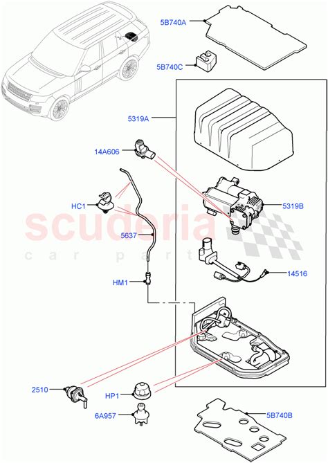 Air Suspension Compressor And Lines Compressor Assy L Parts